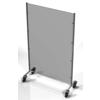 Protective screen on wheels | 120x50x(h)200 cm