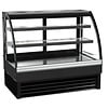 Combisteel Vitrine réfrigérée | Noir | Forcé