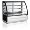 Stainless Steel Pastry Showcase With 3 Floors | Black