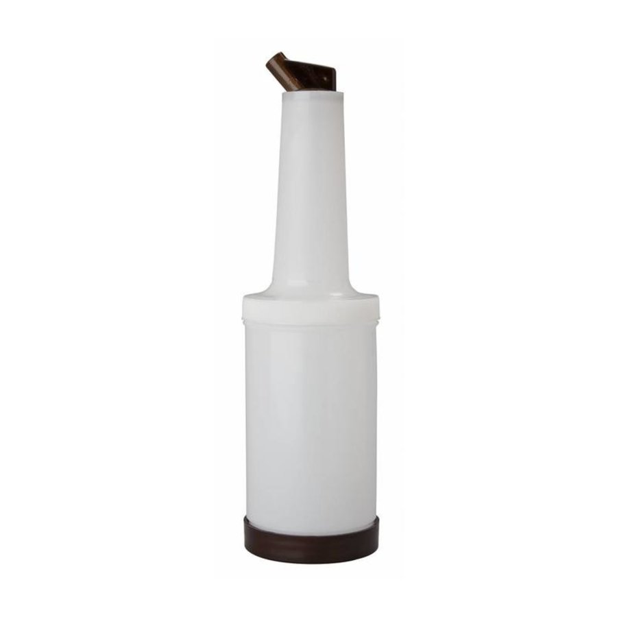 Bouteille verseuse | 1 litre | Plastique | 2 litres
