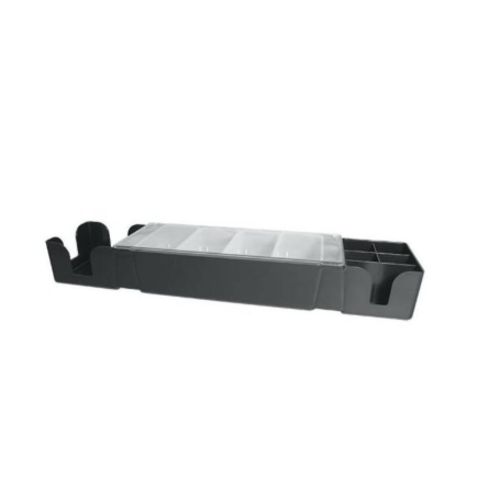  HorecaTraders Bar station | Black | Incl. Lid 