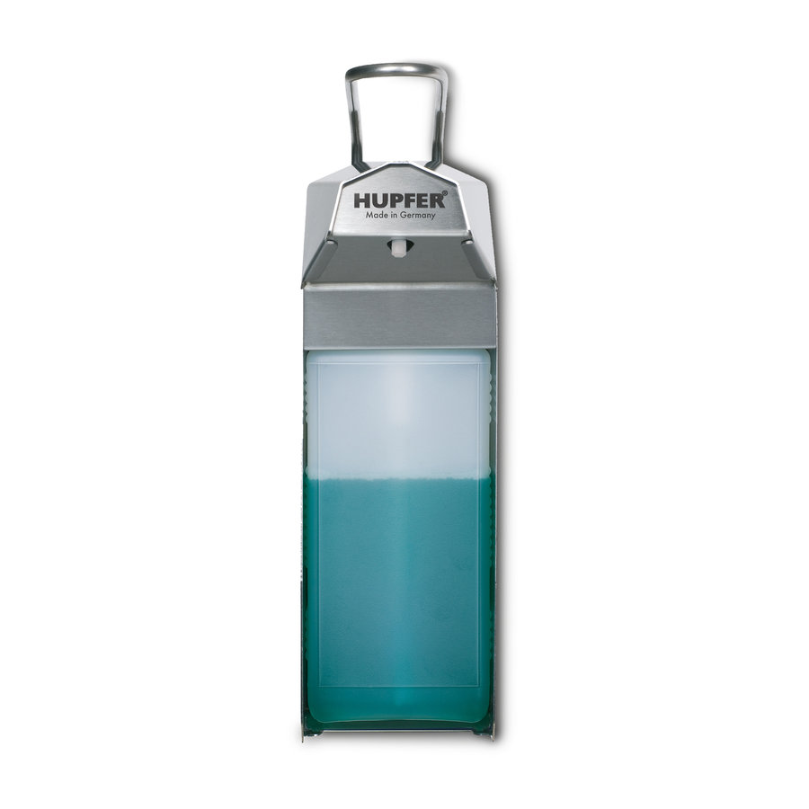 Distributeur de savon et de désinfectant en acier inoxydable | 1 litre