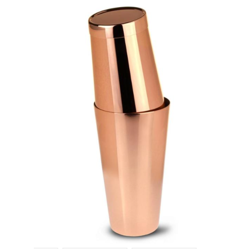  HorecaTraders Cocktail Shaker Set | 800 ml | Copper 