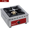 HorecaTraders Gas burner 1 Burner | Table model | 370x510xh195 cm