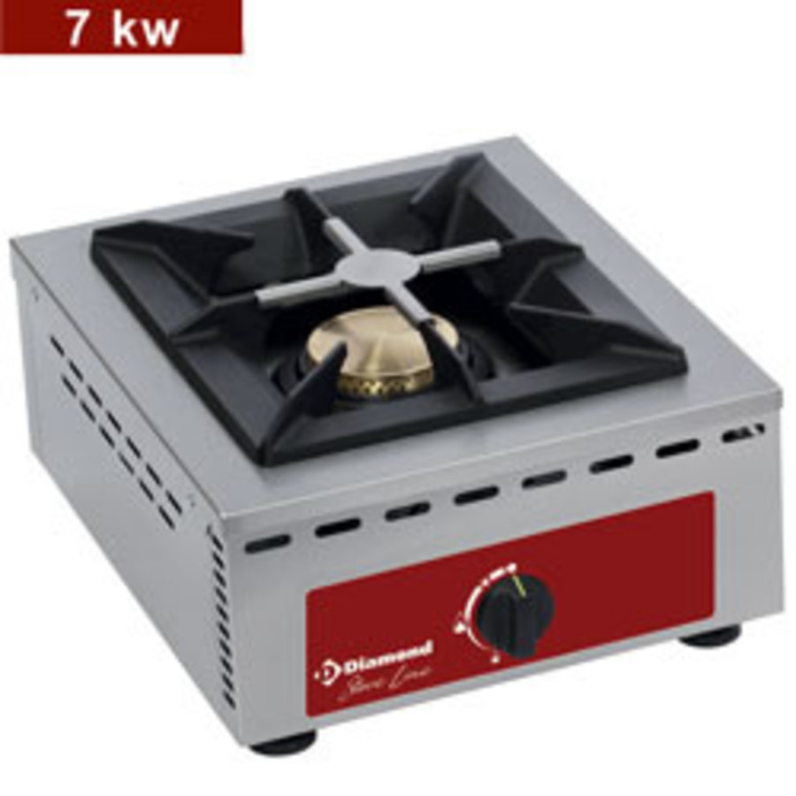 Gas burner 1 Burner | Table model | 370x510xh195 cm