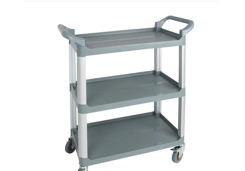  HorecaTraders Chariot de transport | Plastique | 96,5(h)x80(l)x42(l) cm 