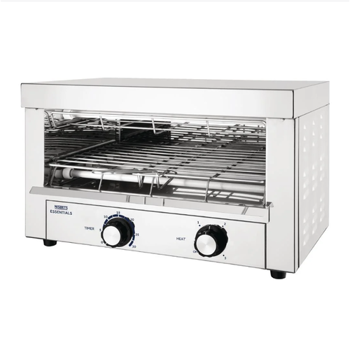  HorecaTraders Electric Grill Oven | stainless steel | 27.5(h) x 44(w) x 28(d)cm 