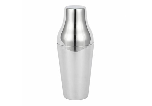  HorecaTraders Shaker Parisien | 650 ml | Acier inoxydable 