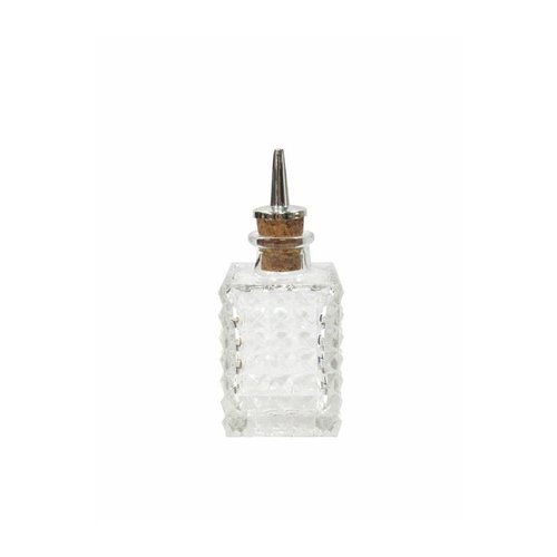  HorecaTraders Ausgießflasche | 100 ml | Glas 