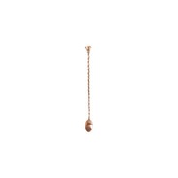 Cuillère à mélange avec pilon | 30 cm | Cuivre