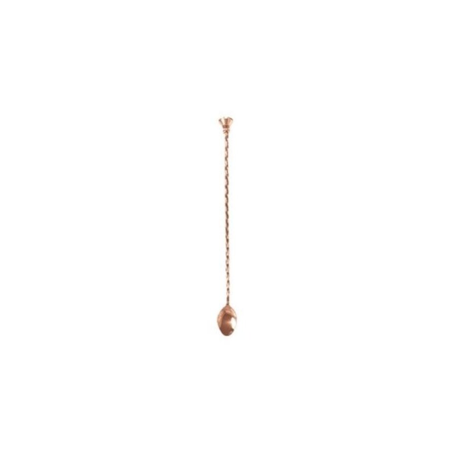 Cuillère à mélange avec pilon | 30 cm | Cuivre