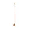 HorecaTraders Bar Spoon With Fork | Rotated | 40 cm | Buyer