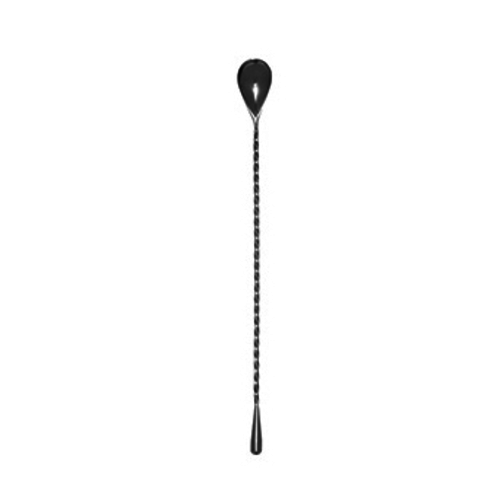  HorecaTraders Bar Spoon With Teardrop | 30cm | Stainless steel 