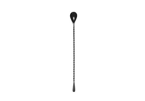  HorecaTraders Bar Spoon With Teardrop | 28 cm | Stainless steel 