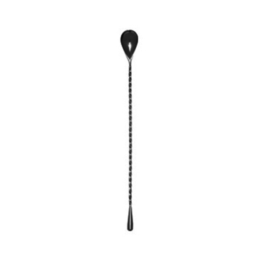  HorecaTraders Bar Spoon With Teardrop | 28cm | Stainless steel 