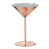 HorecaTraders Martini-Set | Kupfer | Pro 2 Stück