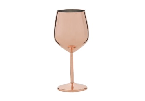  HorecaTraders Ensemble de verres à vin | Cuivre | 2 pièces 
