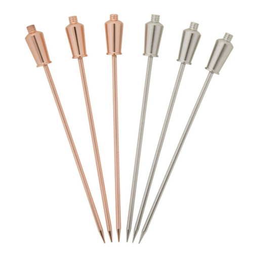  HorecaTraders Cocktail stick | Shaker | 6 pieces 