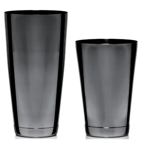  Bartscher Cocktail Shaker | 2 Piece | Black | 800 ml 