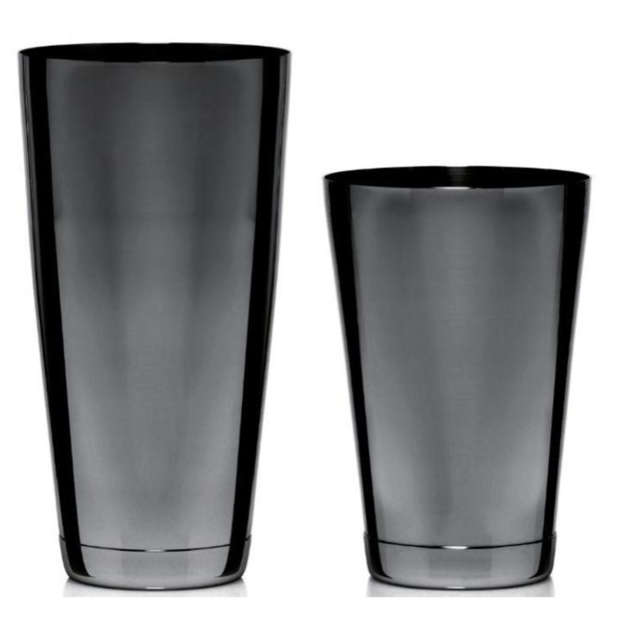 Cocktail Shaker | 2 Piece | Black | 800ml
