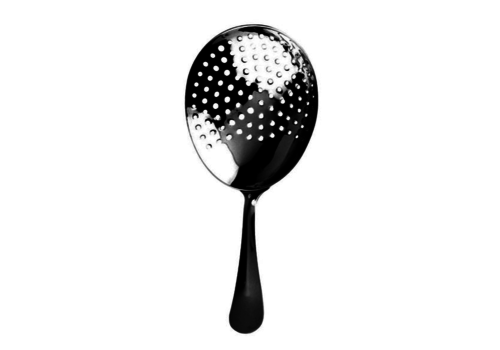  HorecaTraders Julep Strainer | Black | Stainless steel 