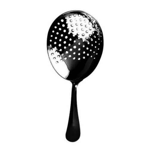  HorecaTraders Julep Sieve | Black | Stainless Steel 