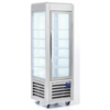 HorecaTraders Refrigerated display case | Stainless steel | 360 Liter | 5 Schedules