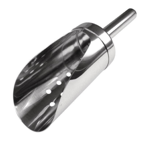  HorecaTraders Ice cream scoop | stainless steel | perforated 