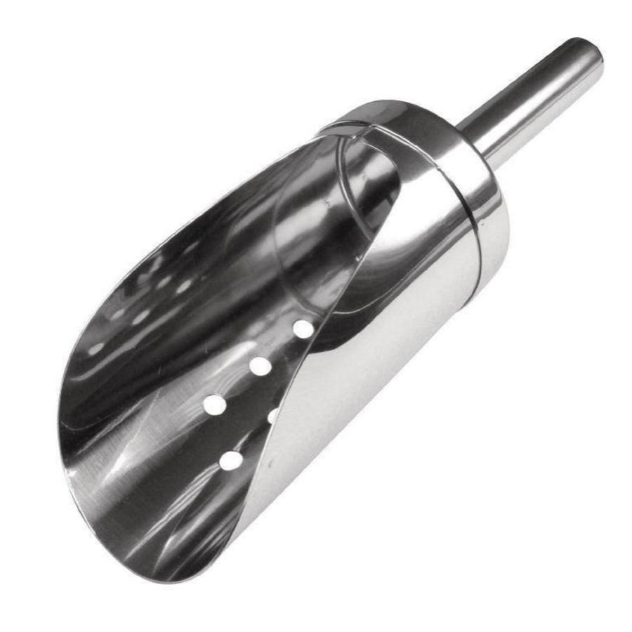 Ice cream scoop | Perforated | Stainless steel