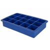 HorecaTraders Ice Cube Maker | 3 cm | 15 Compartments