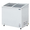 Polar Freezer with glass lid | Including Wheels