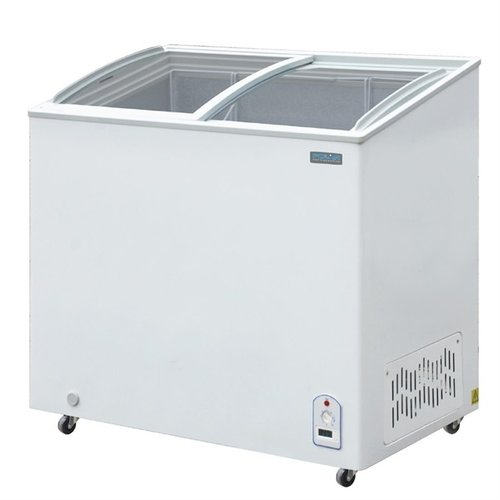  Polar Freezer with glass lid | Including Wheels 