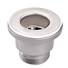 HorecaTraders Drain plug | Stainless steel plastic