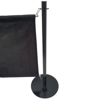 Black bollard | 95(h) x 30(w) x 30(d)cm