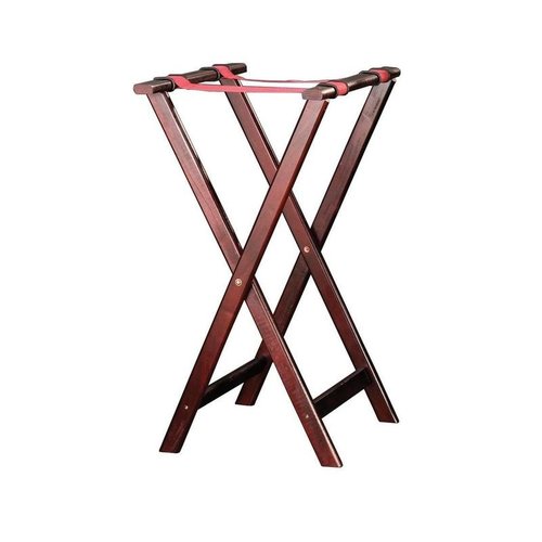  HorecaTraders Tablettständer aus Mahagoni | Höhe 79 cm 