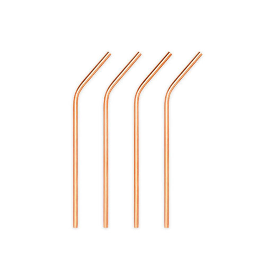 Copper gilding straws | 4 pieces