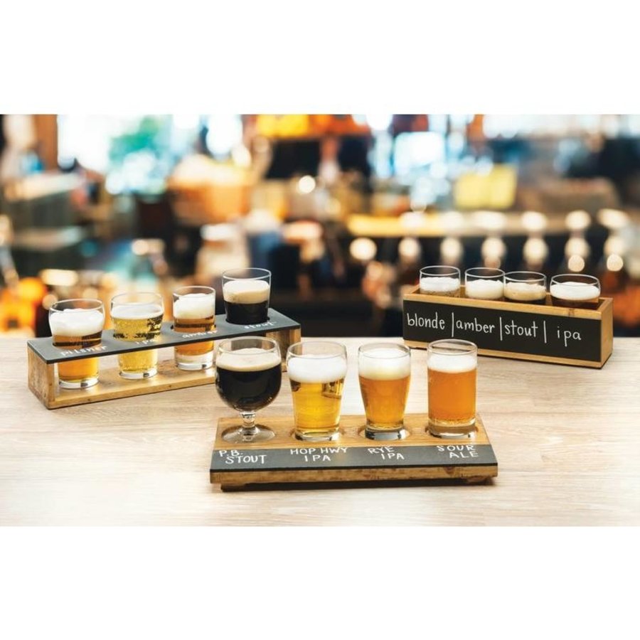 Tasting Display Board | Wood / Chalkboard