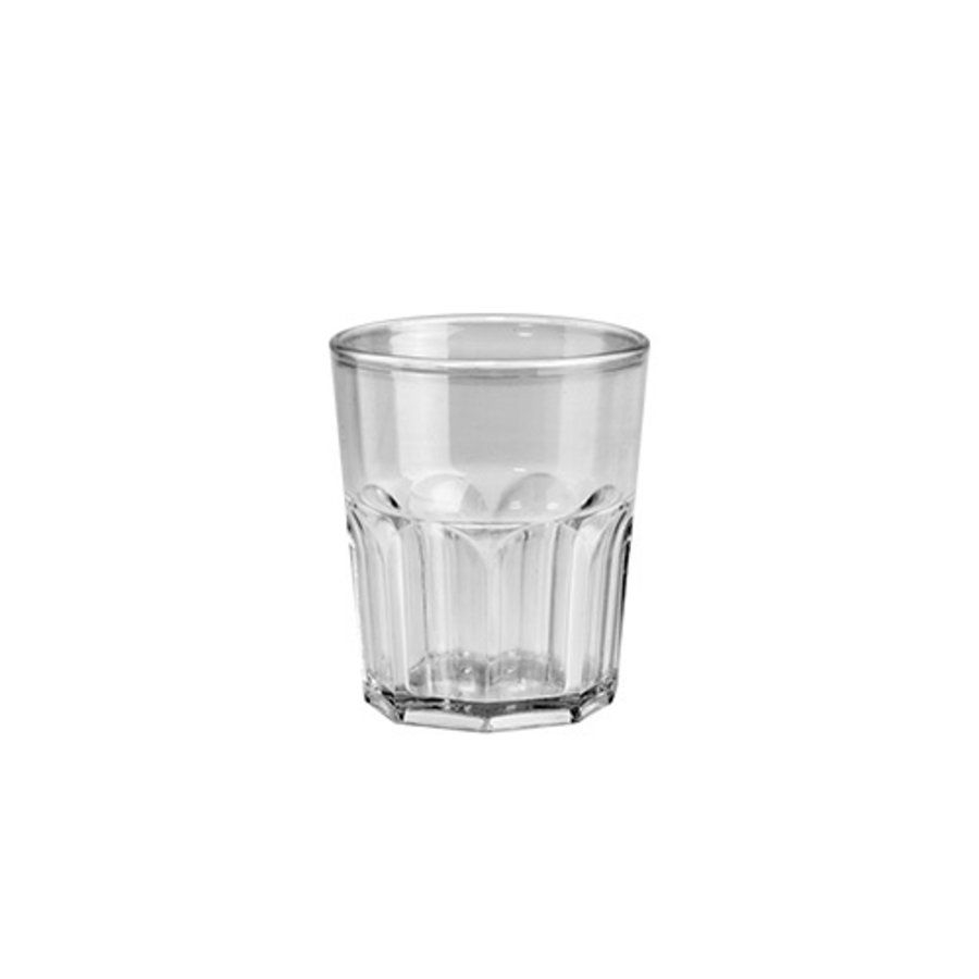 Mini-boisson en verre SAN | 16 cl | 8 pièces