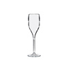 HorecaTraders Champagne flute | 15cl | Plastic | 24 pcs