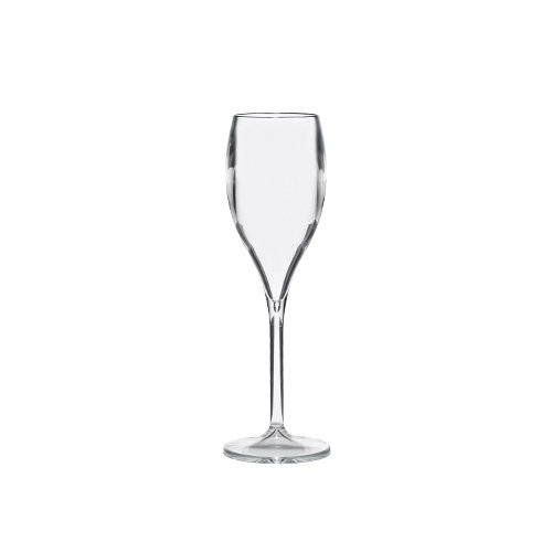  HorecaTraders Champagne flute | 15cl | Plastic | 24 pcs 