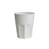 HorecaTraders Glas Rox | 30 cl | Weiß | Plastik