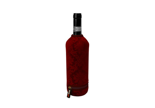  HorecaTraders Wine bottle thermal cover Red 