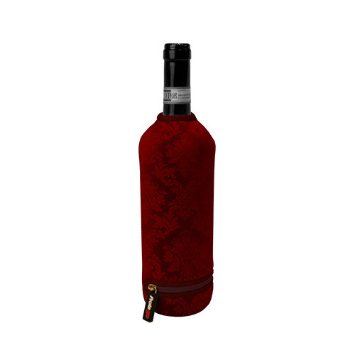  HorecaTraders Wine bottle thermal cover Red 