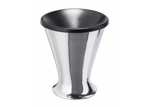  HorecaTraders Spucknapf | Aluminium | Ø14 cm Höhe 18 cm 