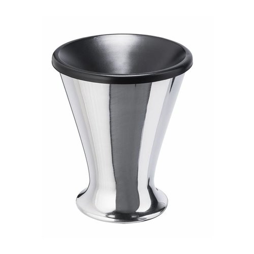  HorecaTraders Spucknapf | Aluminium | Ø14 cm Höhe 18 cm 