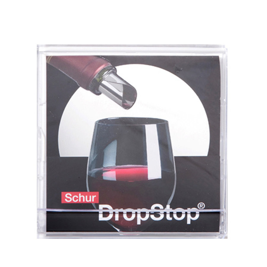 Dropstop mini disc voor wijn | 5 stuks