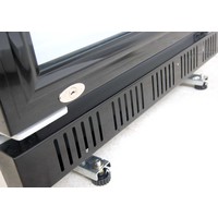 Getränkekühlschrank mit Glastür | Maße: B 620 x T 635 x H 1562 | LED-Beleuchtung