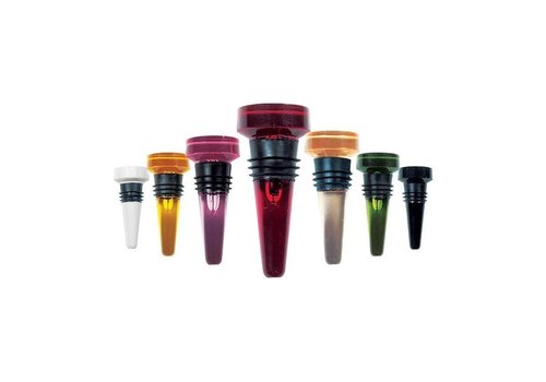  HorecaTraders Capsules de vin Delta | Plastique | 6 pièces 