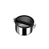 HorecaTraders Knocked bucket | Stainless steel | 16.5cm diameter