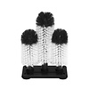 HorecaTraders Glasreinigungsset 3-teilig | 2 × 18 cm / 1 × 25 cm